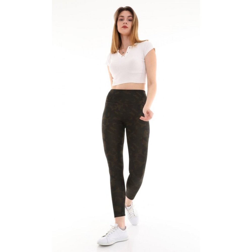 CM Fashion Womens Leggings With pockets --Camo